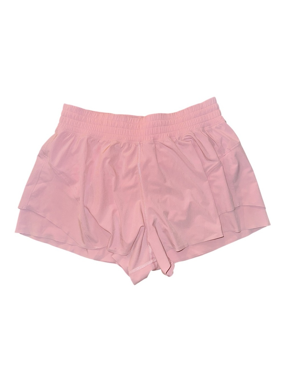 Lululemon Shake It Out HR Running Short 2.5", Pink Organza Size L 10